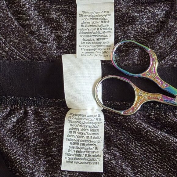 PINK Victoria's Secret Pajama Set Women S Heathered Gray LS Top Pants - Picture 13 of 16